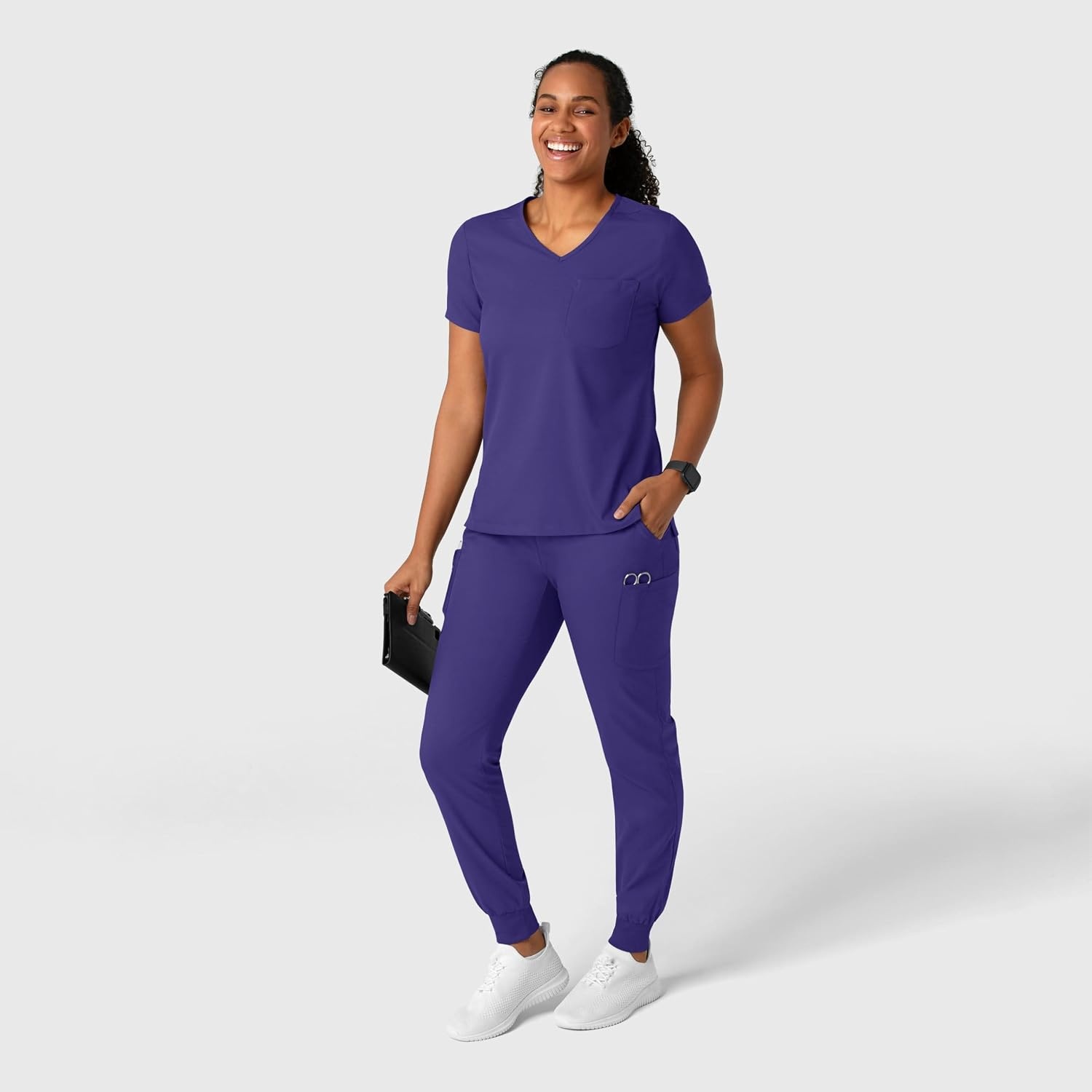 Wink Boundless Women’s Jogger Scrub Pant(Grape)