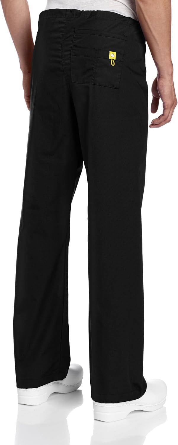 WonderWink Men’s Big The Papa Unisex Seamless Scrub Pant(Black)