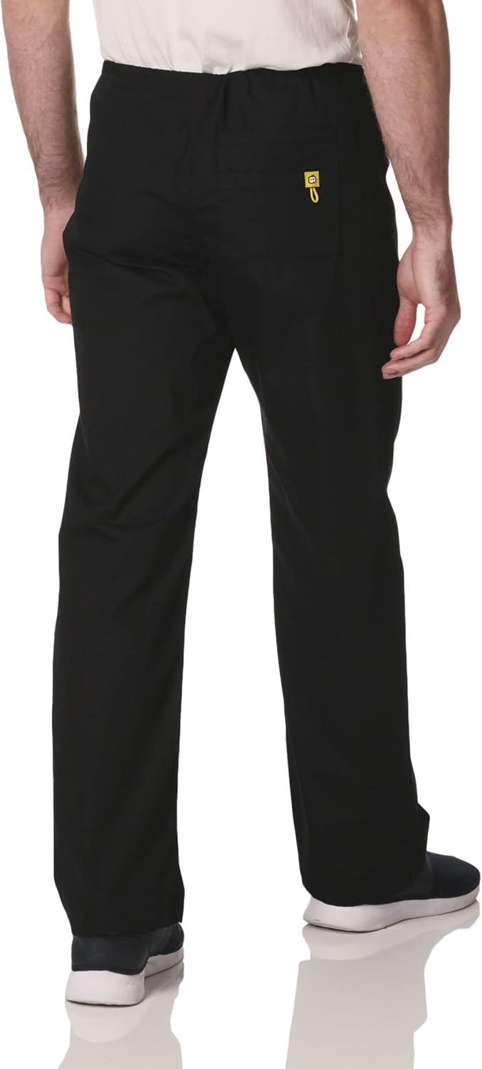 WonderWink Men’s Big The Papa Unisex Seamless Scrub Pant(Black)