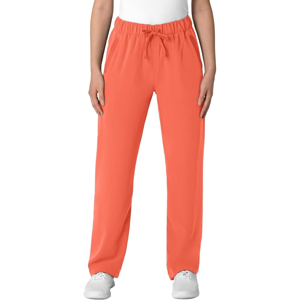 Wink Women’s Women’s Stovepipe High-Low Hem Scrub Pant(Sugar Coral)