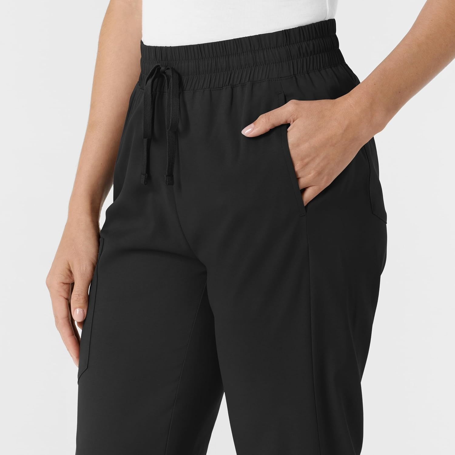 Wink Boundless Women’s Bootcut Scrub Pant(Black)