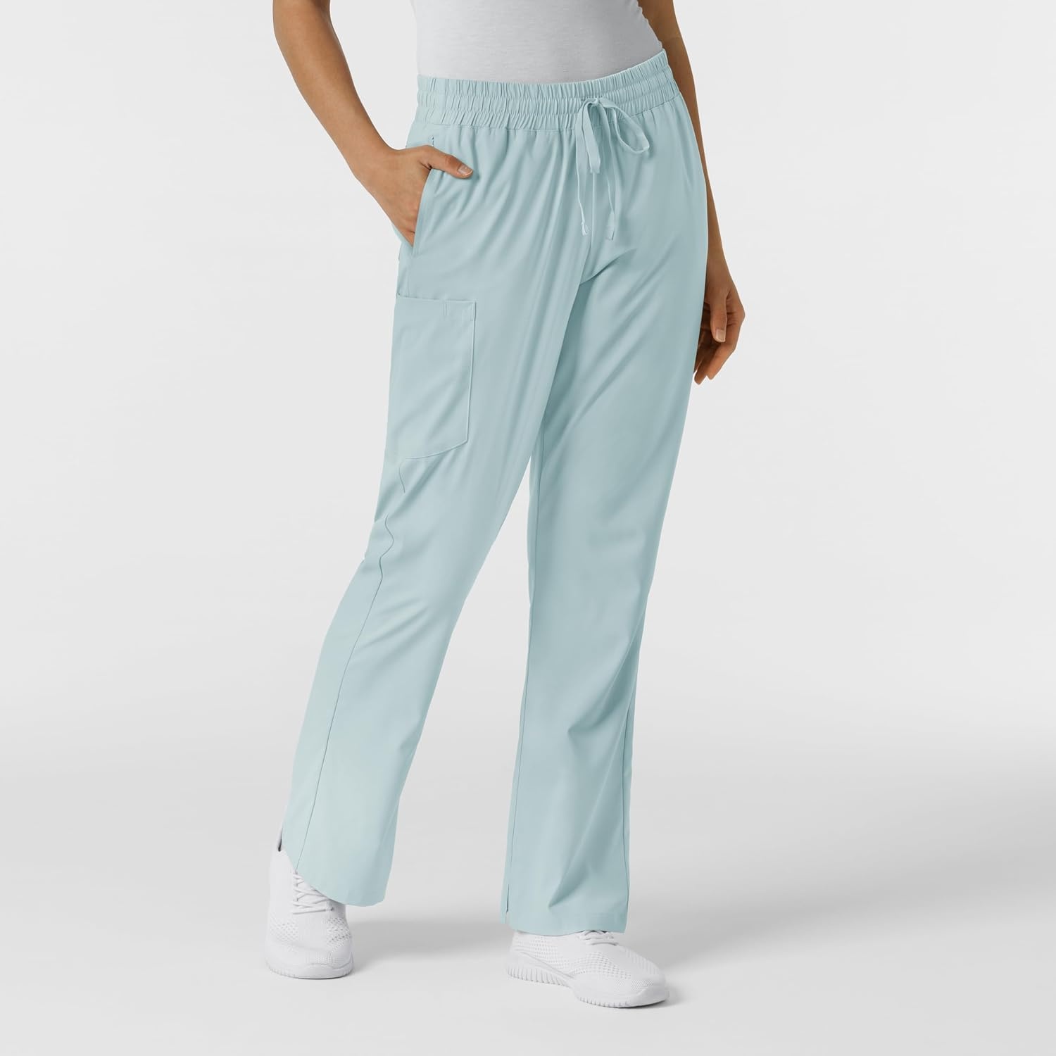 Wink Boundless Women’s Bootcut Scrub Pant(Sky Blue)