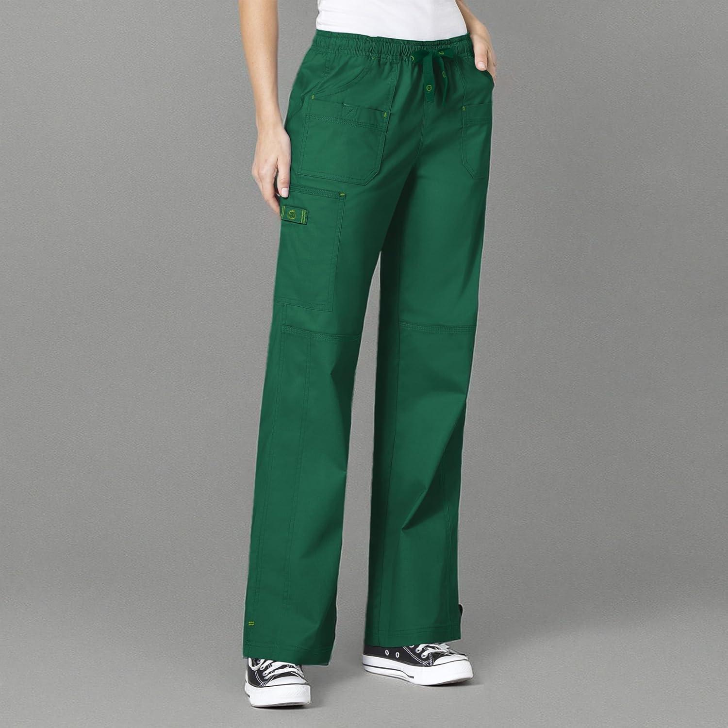 WonderWink Women’s Wonderflex Faith Scrub Pant(Hunter)
