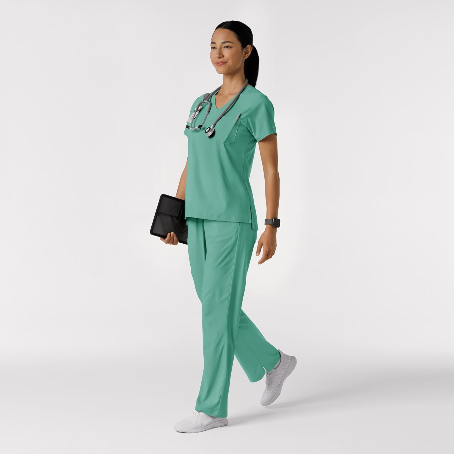 Wink Boundless Women’s Bootcut Scrub Pant(Turquoise)