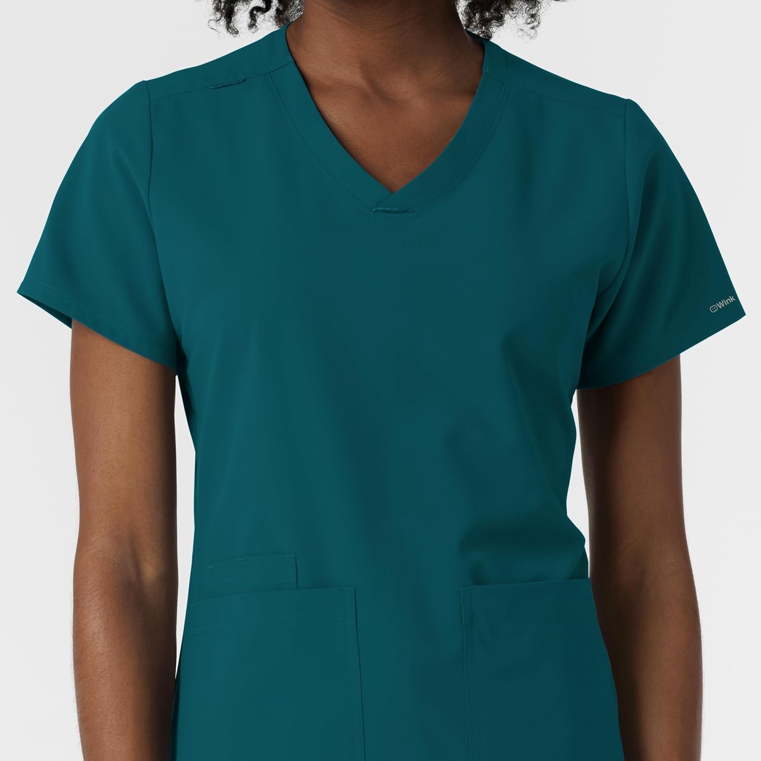 Wink Women’s Women’s V-Neck Scrub Top(Caribbean)