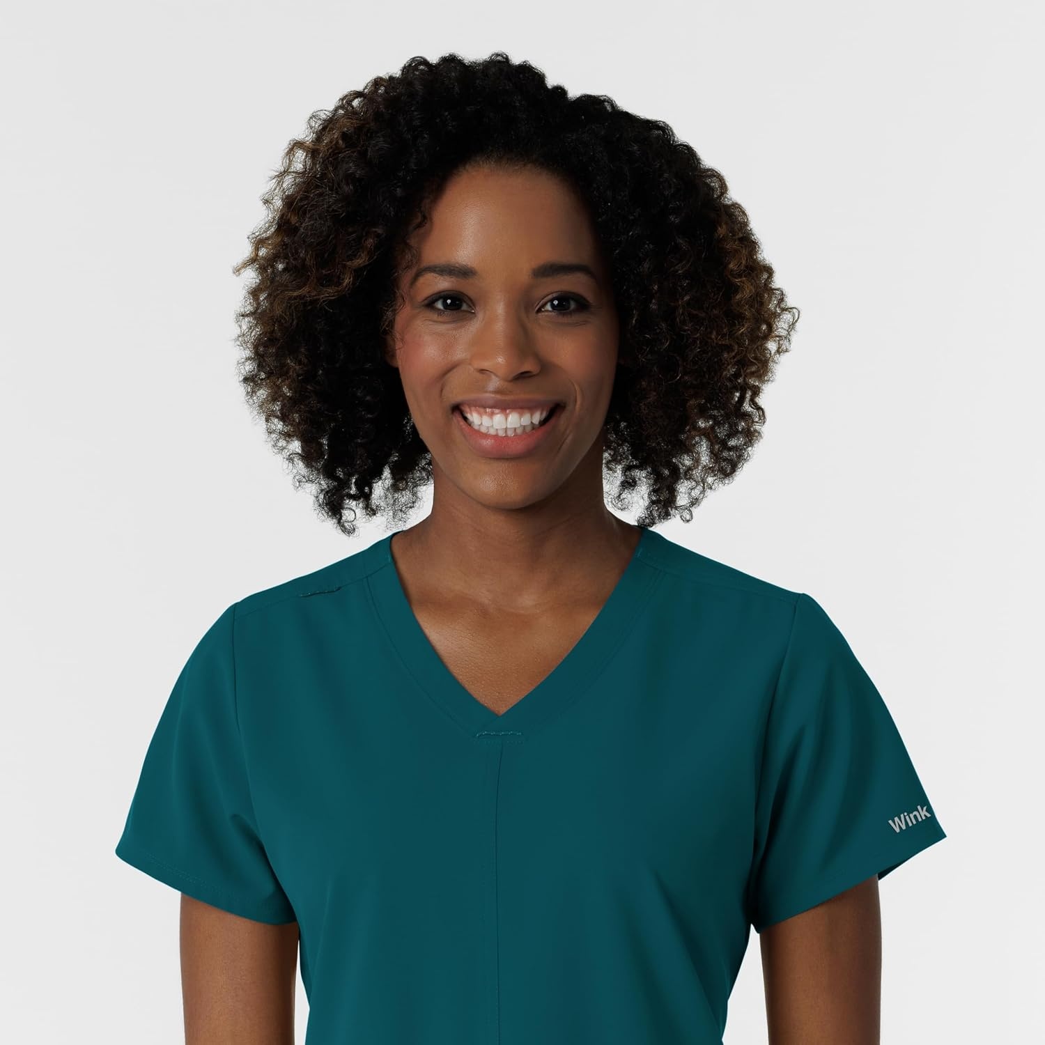 Wink Women’s Women’s V-Neck Scrub Top(Caribbean)