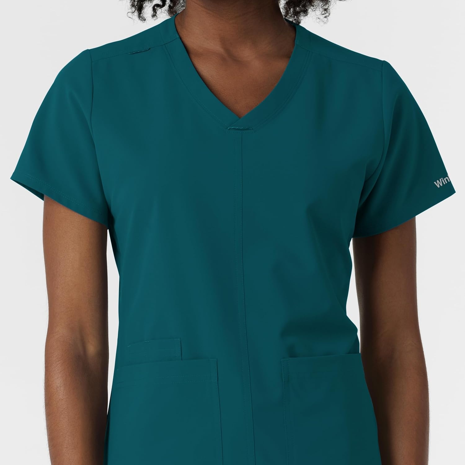 Wink Women’s Women’s V-Neck Scrub Top(Caribbean)