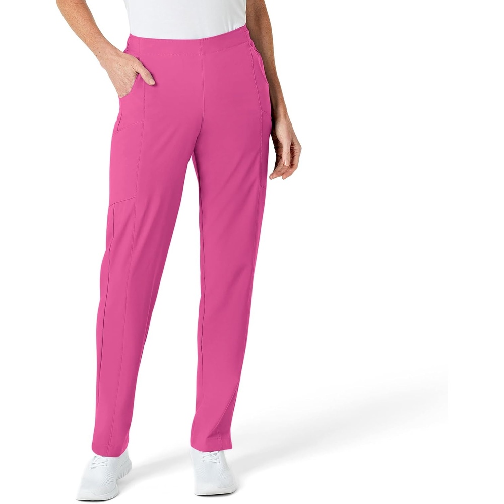 Women’s Flat Front Cargo Pant(Hot Pink)