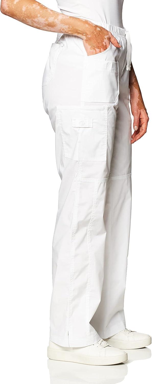 WonderWink Women’s Wonderflex Faith Scrub Pant(True White)