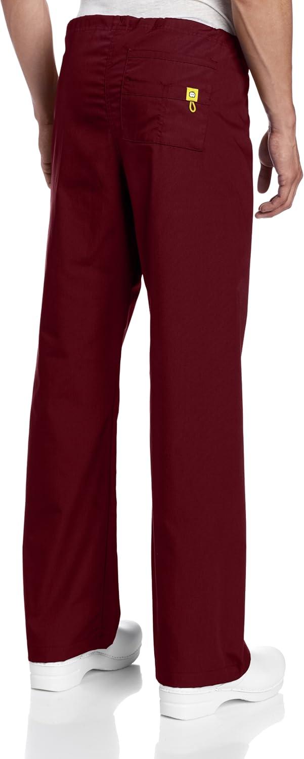 WonderWink Men’s Big The Papa Unisex Seamless Scrub Pant(Wine)