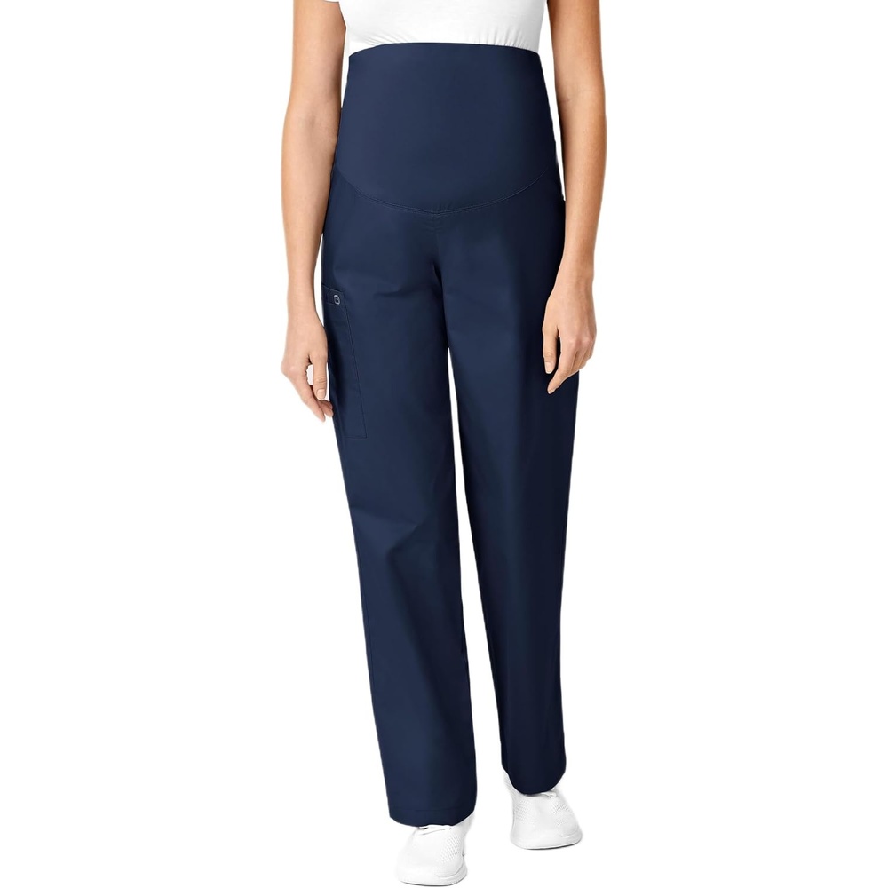 WonderWink Women’s Wonderwork Maternity Pant(Navy)