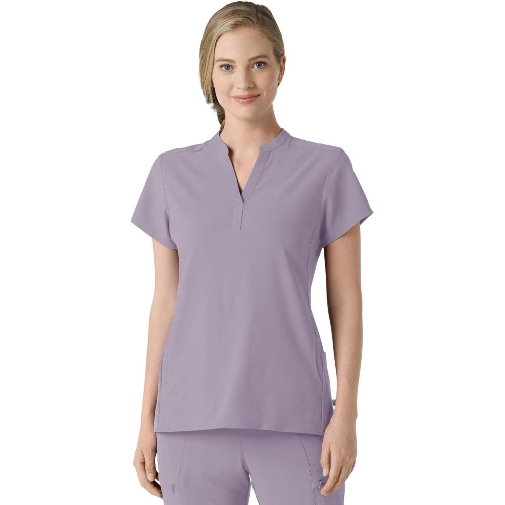 Wink Womens Scrub Top(Wisteria)