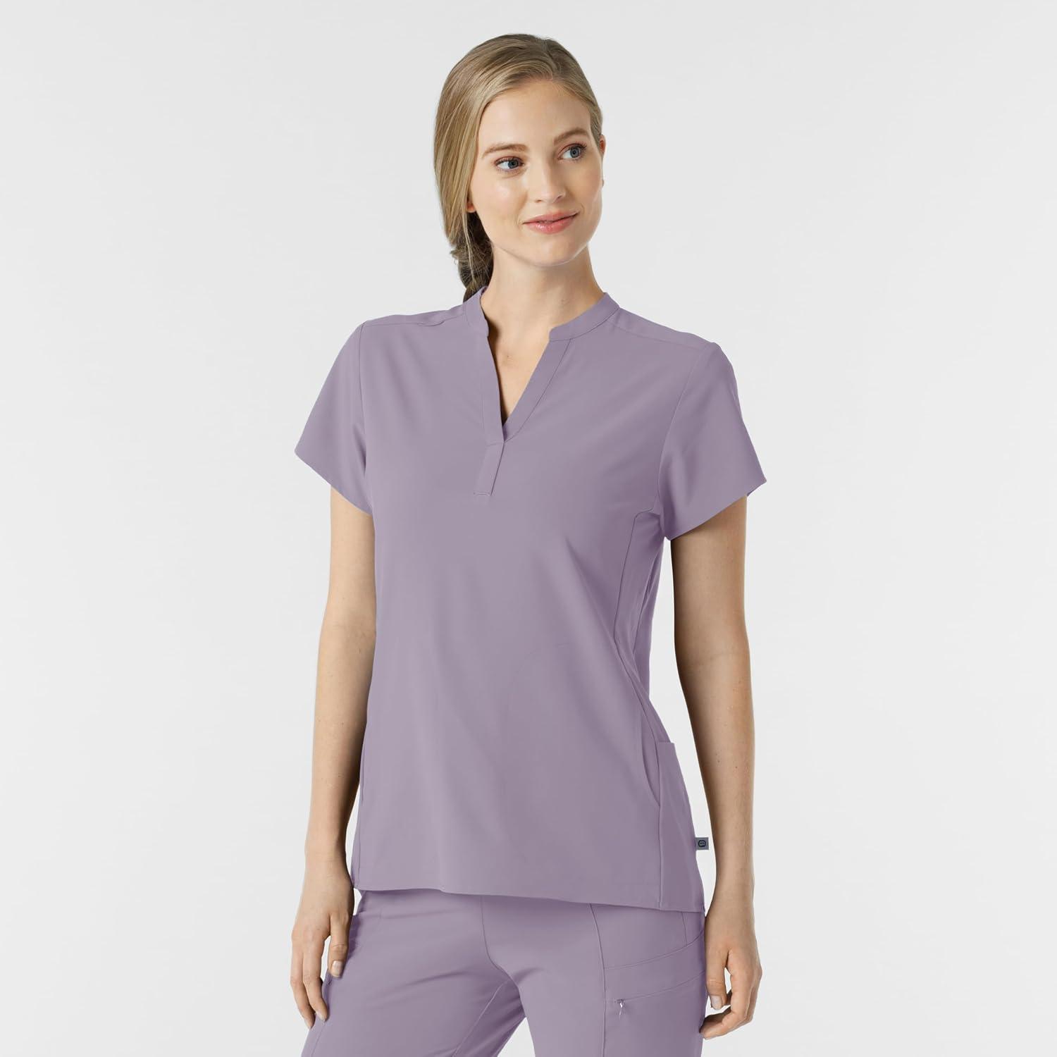 Wink Womens Scrub Top(Wisteria)
