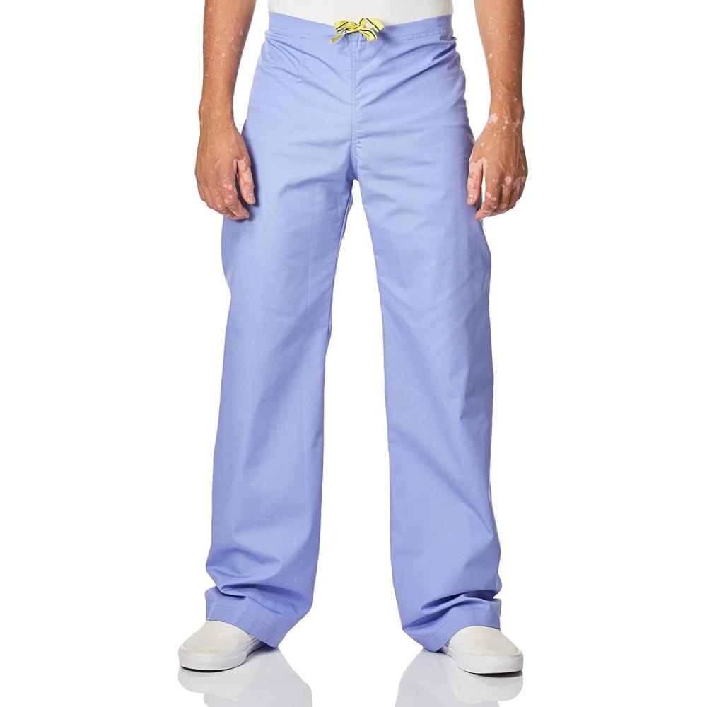WonderWink Men’s Big The Papa Unisex Seamless Scrub Pant(Ceil Blue)