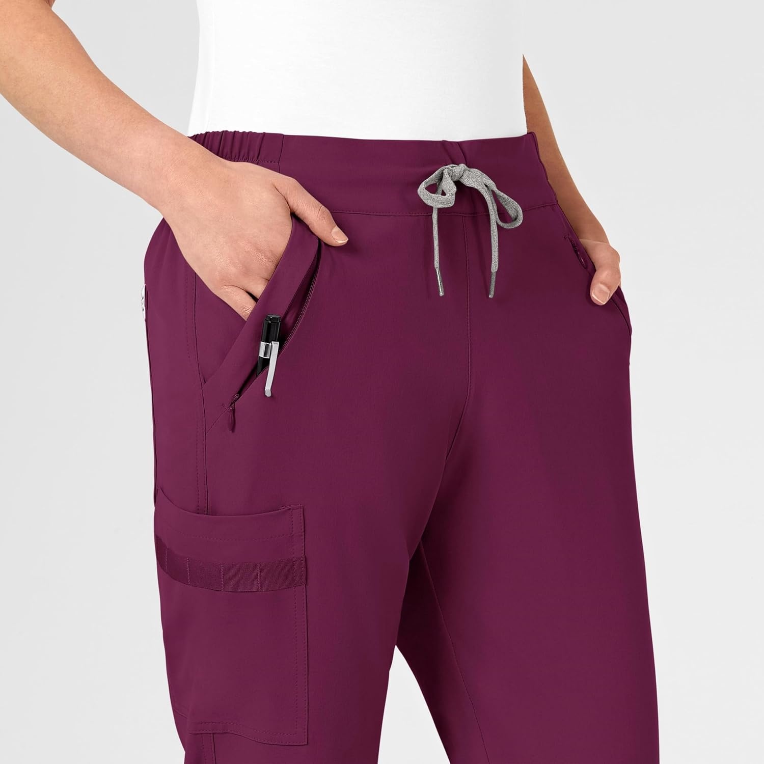 Wink Renew Women’s Jogger Scrub Pant(Wine)