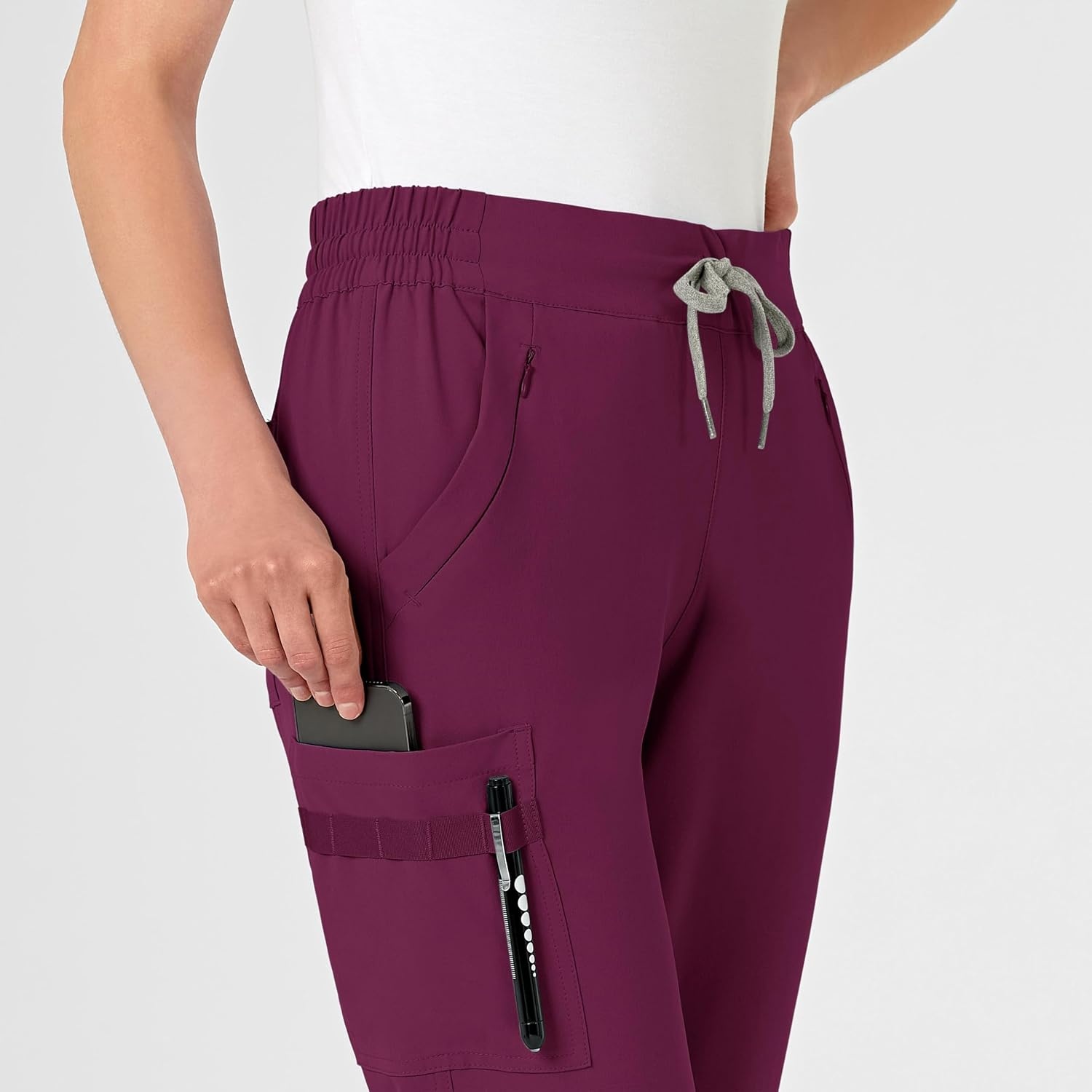 Wink Renew Women’s Jogger Scrub Pant(Wine)