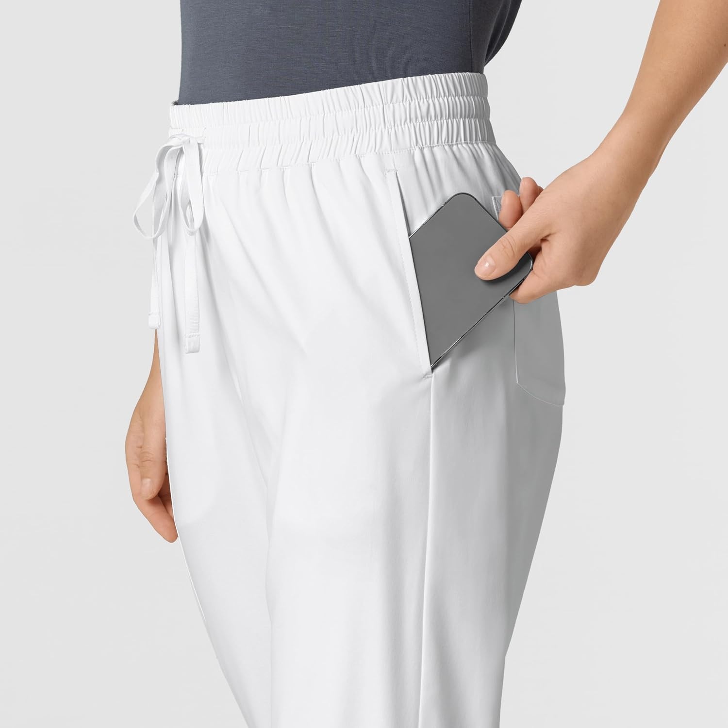 Wink Boundless Women’s Bootcut Scrub Pant(White)