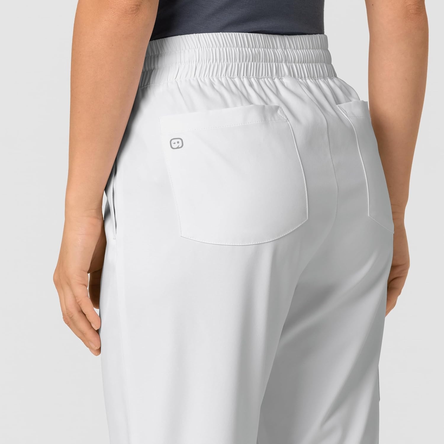 Wink Boundless Women’s Bootcut Scrub Pant(White)
