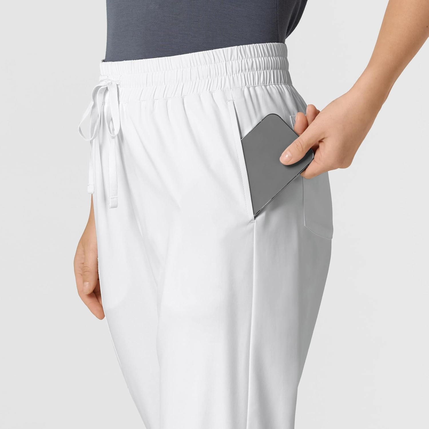 Wink Boundless Women’s Bootcut Scrub Pant(White)