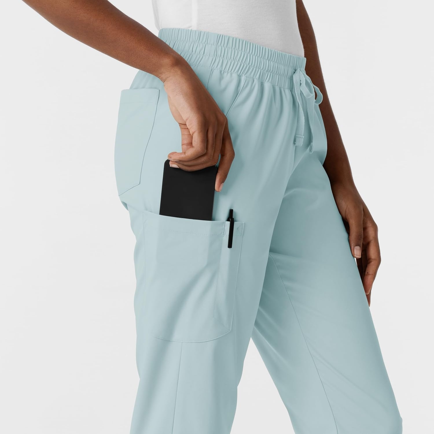 Wink Boundless Women’s Jogger Scrub Pant(Sky Blue)