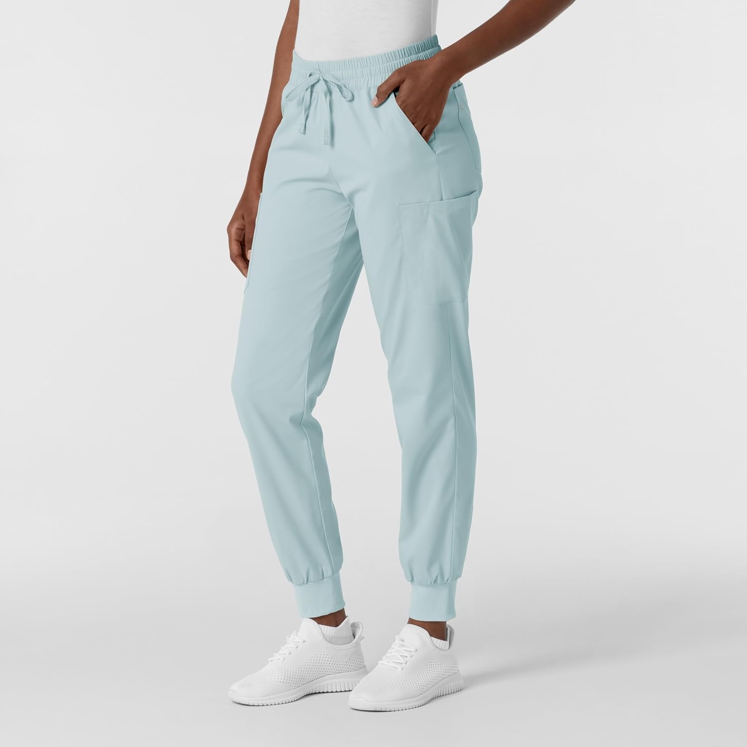 Wink Boundless Women’s Jogger Scrub Pant(Sky Blue)