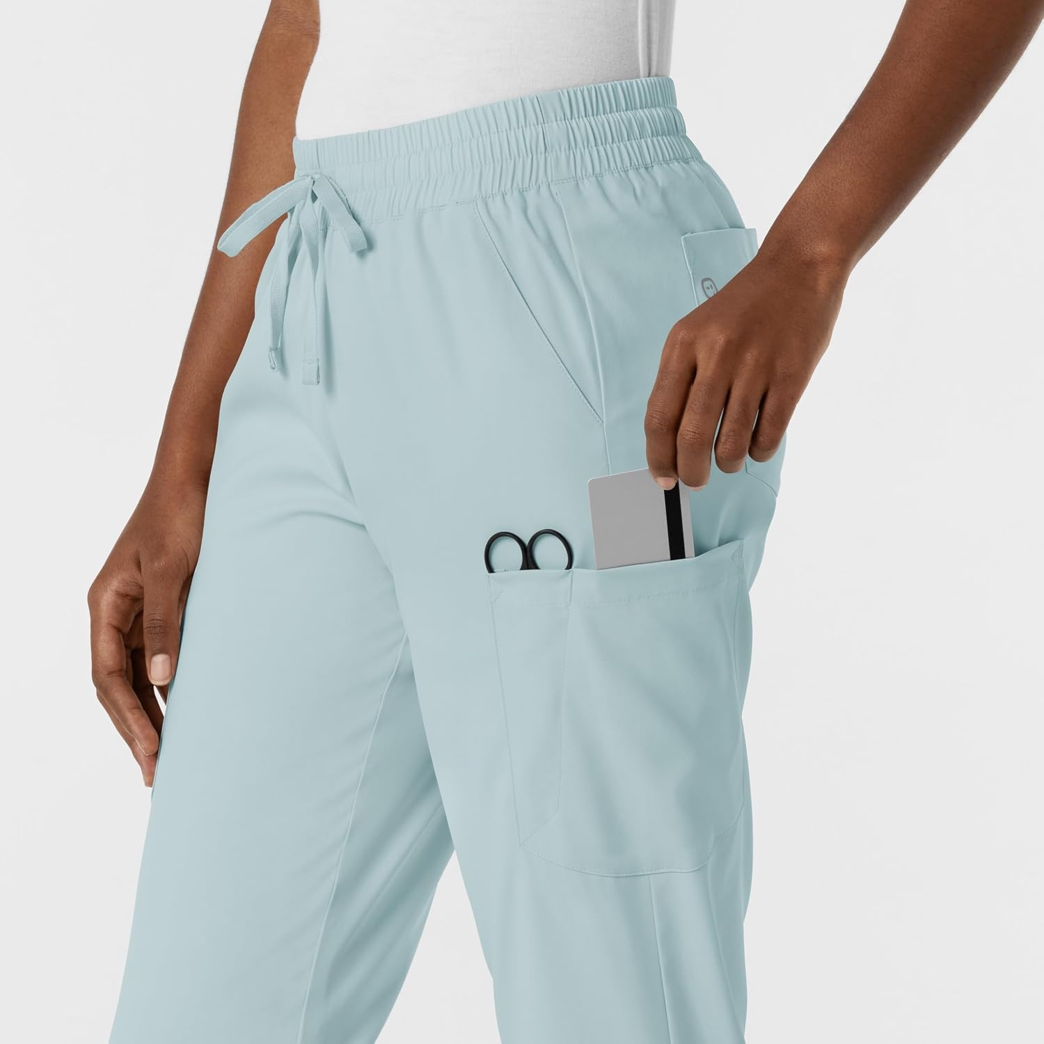 Wink Boundless Women’s Jogger Scrub Pant(Sky Blue)