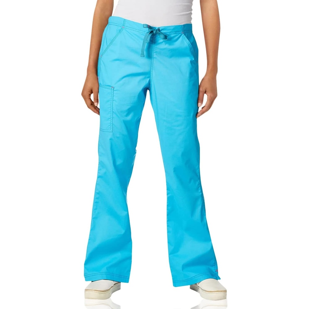 WonderWink Women’s Wonderflex Grace Scrub Pant(Aqua)