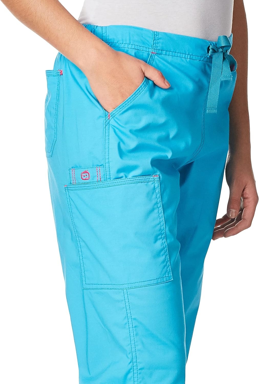 WonderWink Women’s Wonderflex Grace Scrub Pant(Aqua)