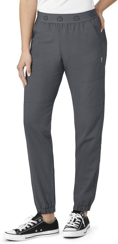 WonderWink Womens Slim Cargo Jogger Pant(Pewter)
