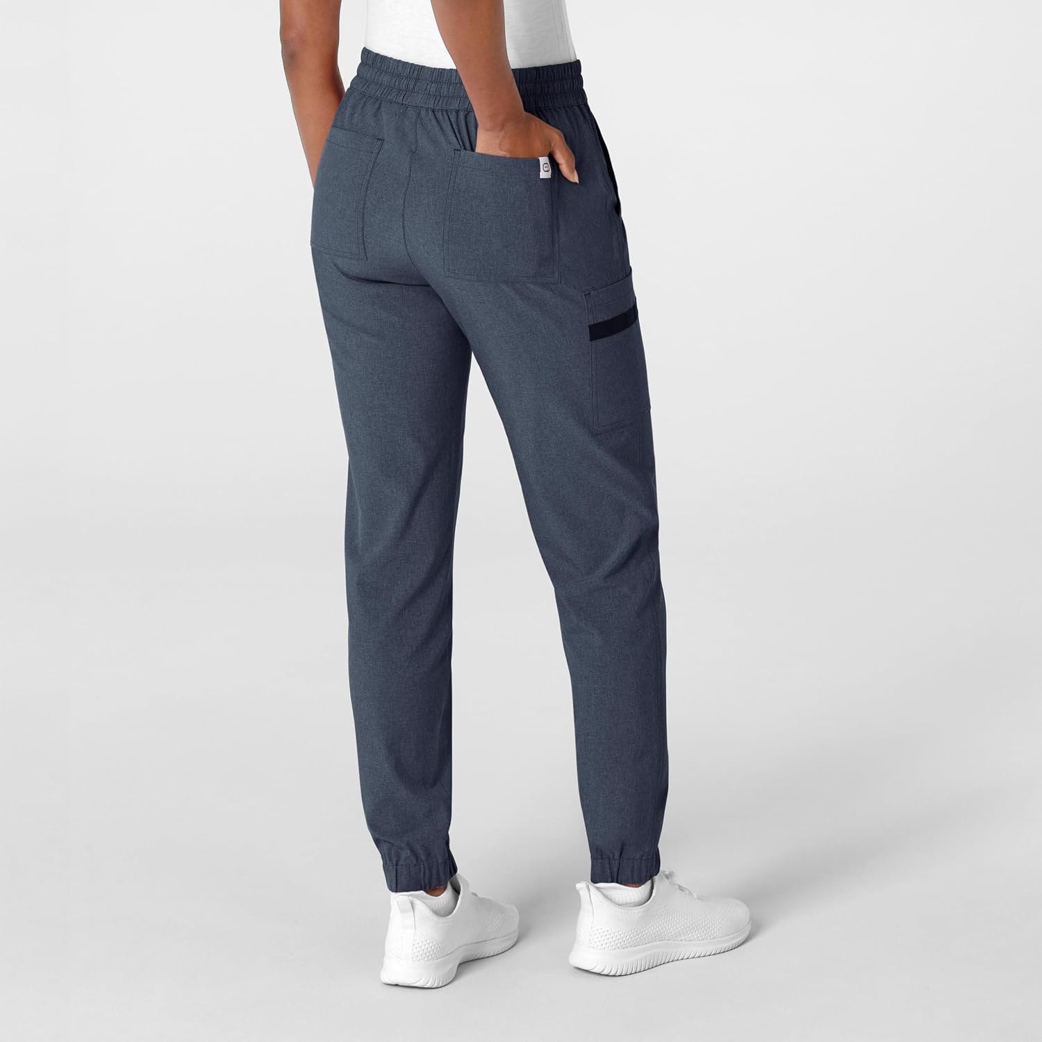 Wink Boundless Women’s Bootcut Scrub Pant(Navy Heather)