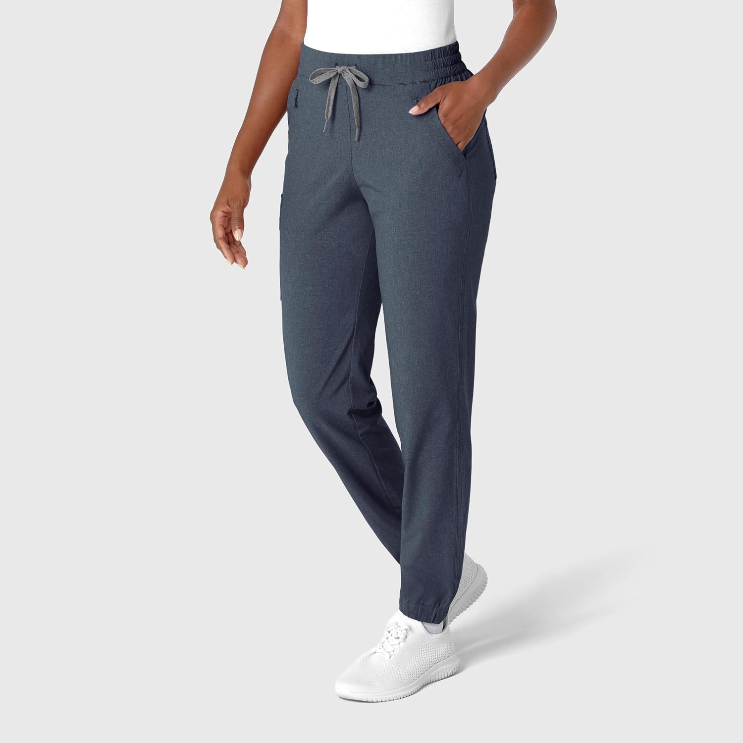Wink Boundless Women’s Bootcut Scrub Pant(Navy Heather)