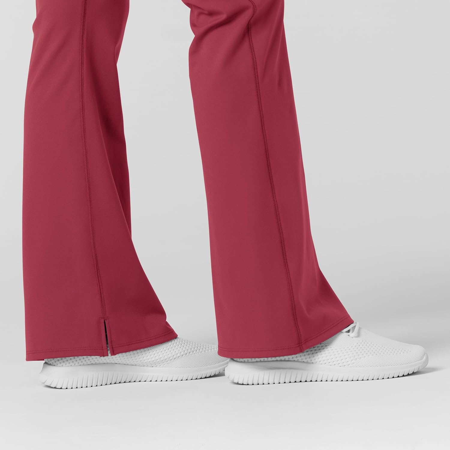 Wink Renew Women’s Flare Yoga Scrub Pant(Ruby)