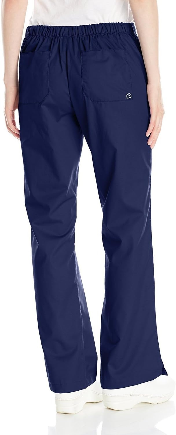 Wonderwork Women’s Flare Leg Scrub Pant(Navy)