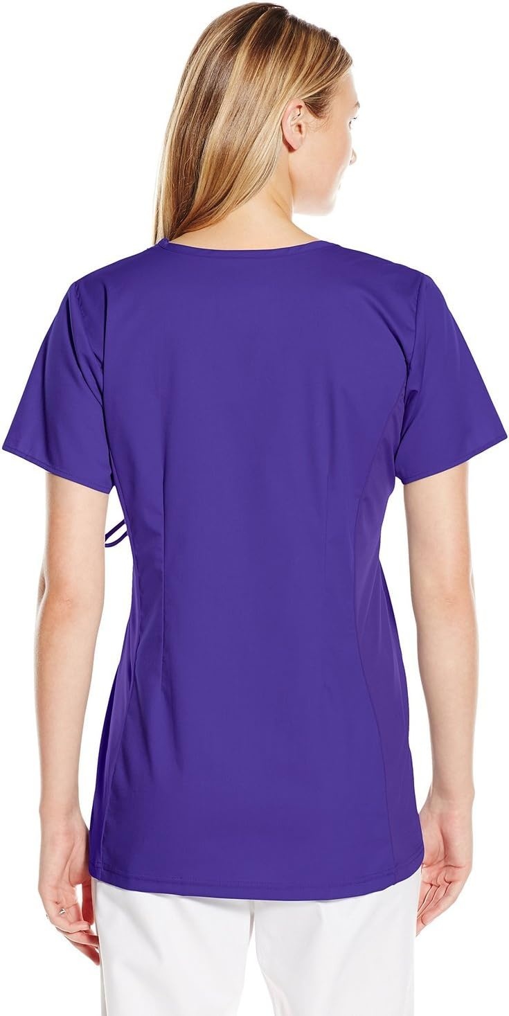 Wink W123 Maternity V-Neck Scrub Top(Grape)