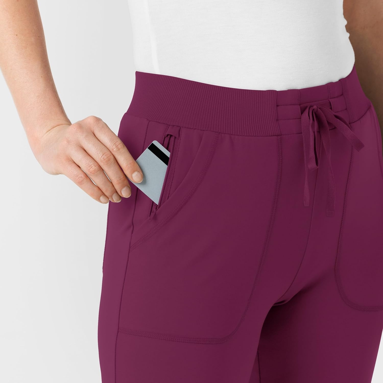Wink Boundless Women’s Bootcut Scrub Pant(Wine)
