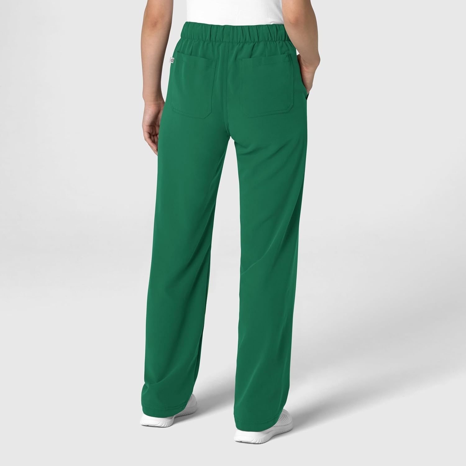 Wink Women’s Women’s Stovepipe High-Low Hem Scrub Pant(Hunter)