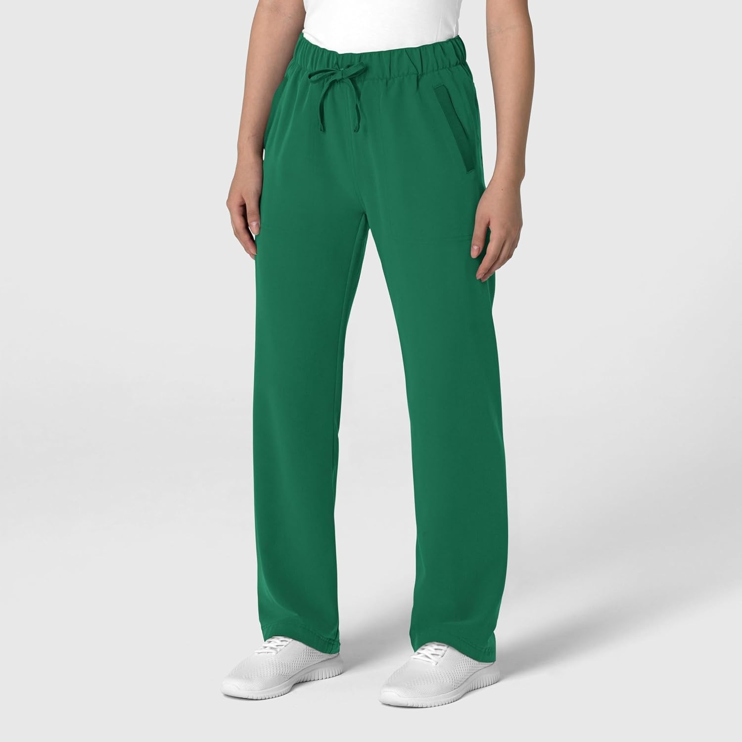 Wink Women’s Women’s Stovepipe High-Low Hem Scrub Pant(Hunter)
