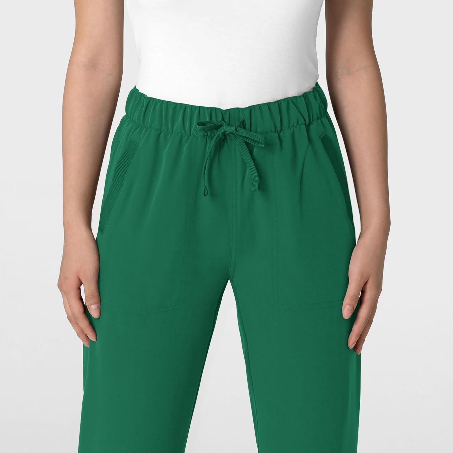 Wink Women’s Women’s Stovepipe High-Low Hem Scrub Pant(Hunter)