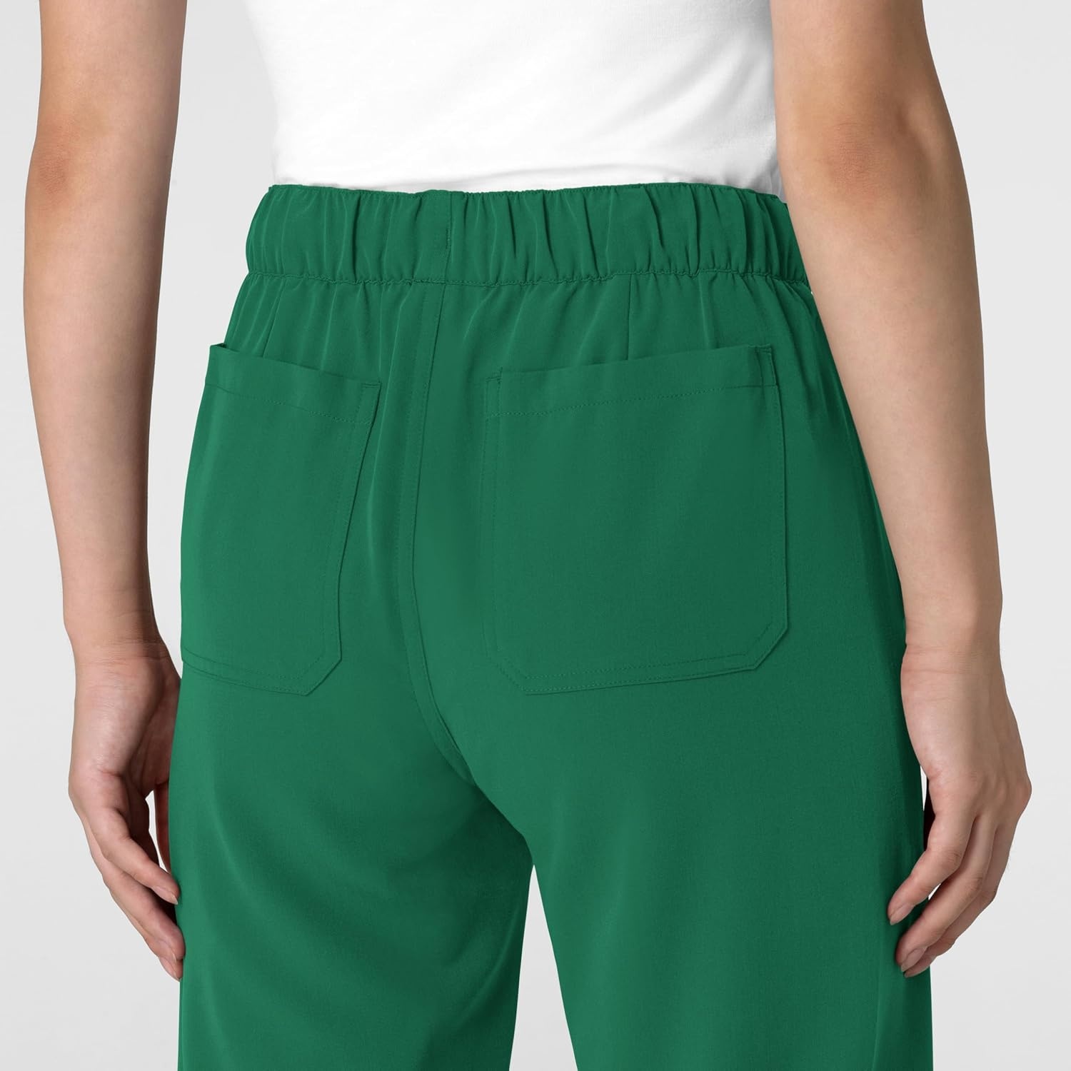 Wink Women’s Women’s Stovepipe High-Low Hem Scrub Pant(Hunter)