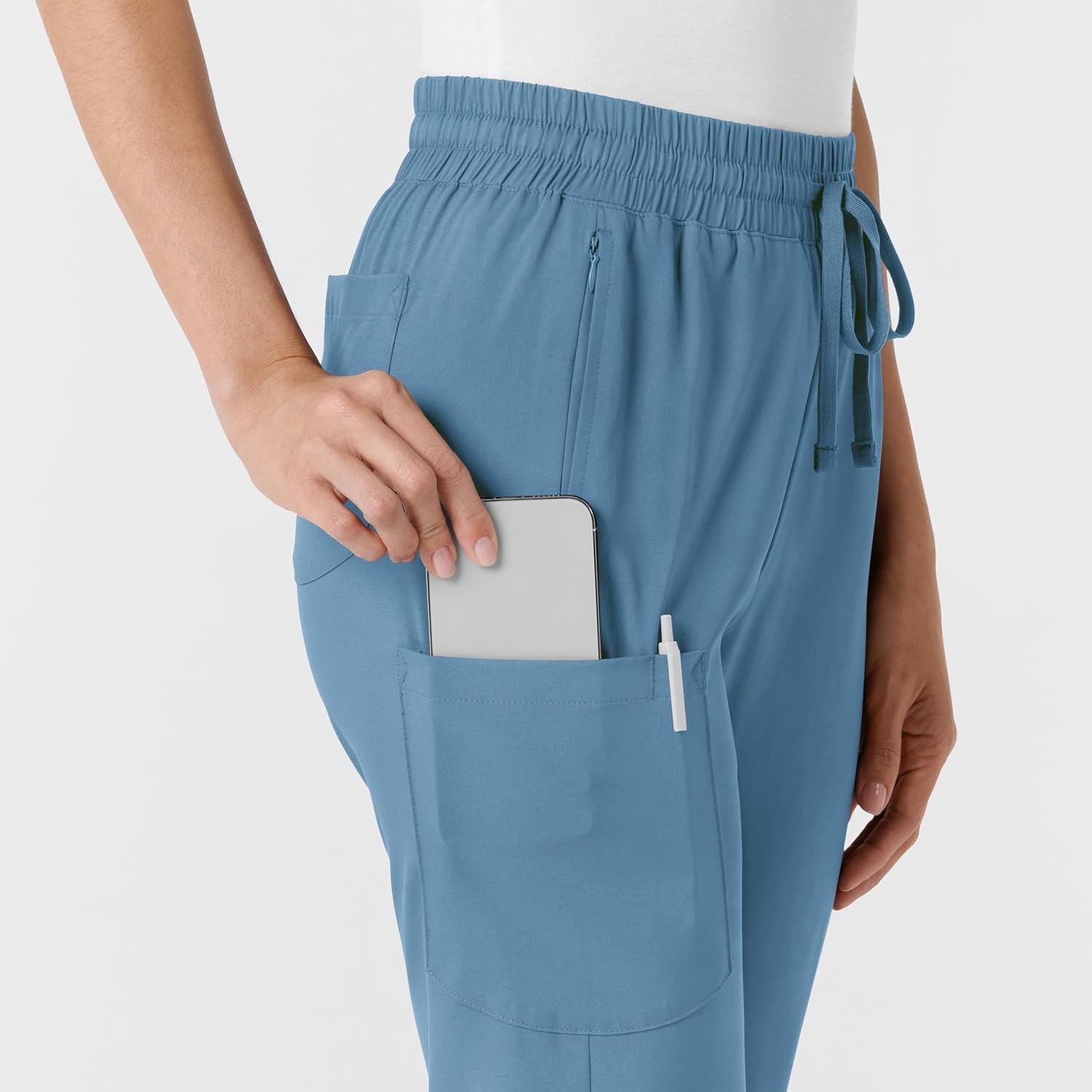Wink Boundless Women’s Bootcut Scrub Pant(Pacific Blue)