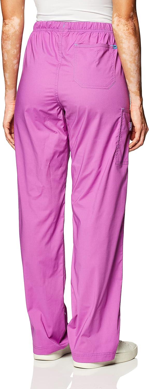 WonderWink Women’s Wonderflex Faith Scrub Pant(Electric Lilac)