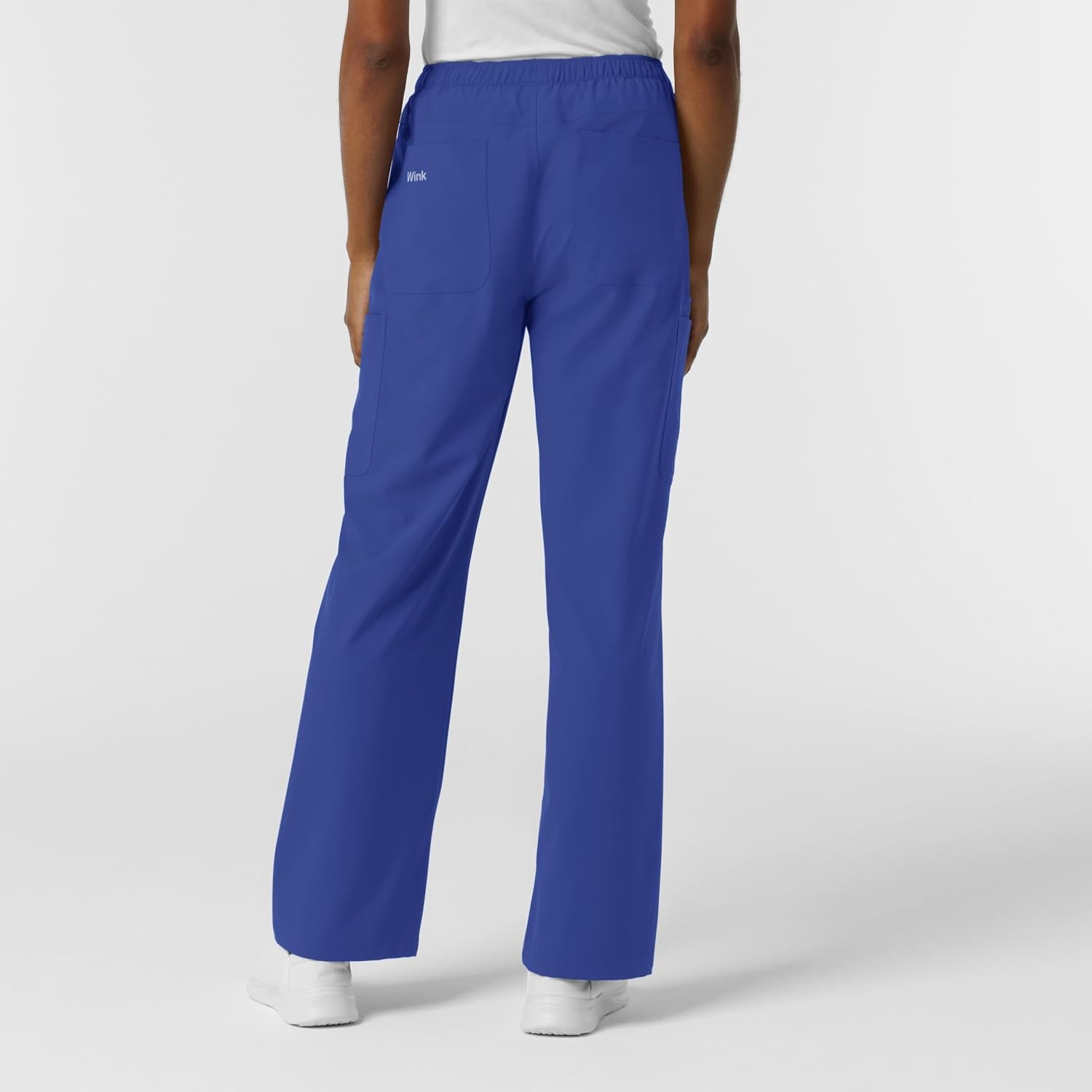 Wink NURTUR Women’s Straight Leg Cargo Scrub Pant(Galaxy Blue)
