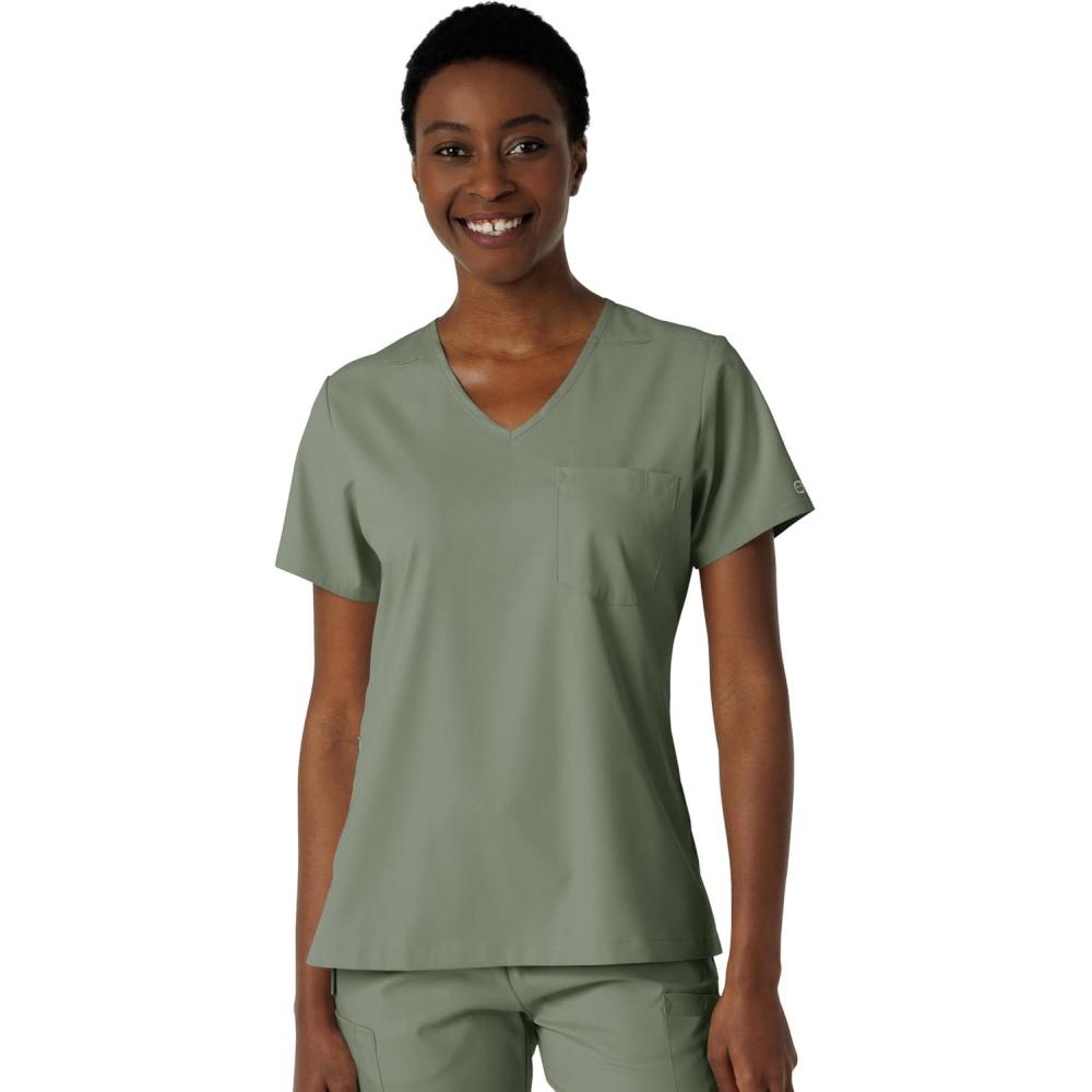 Wink Womens Scrub Top(Sage)