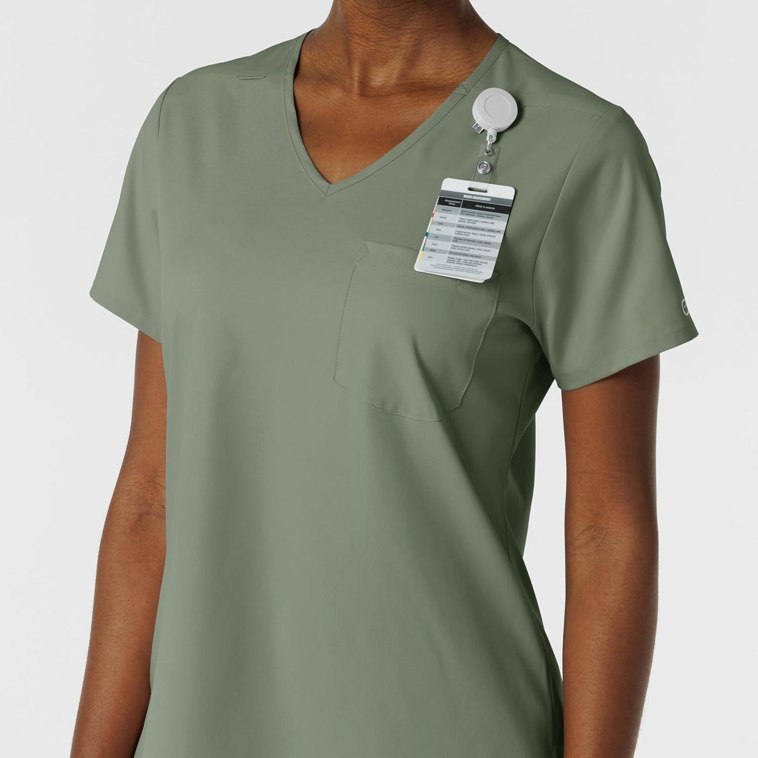 Wink Womens Scrub Top(Sage)