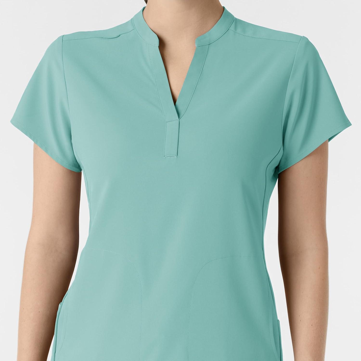 Wink Womens Scrub Top(Turquoise)