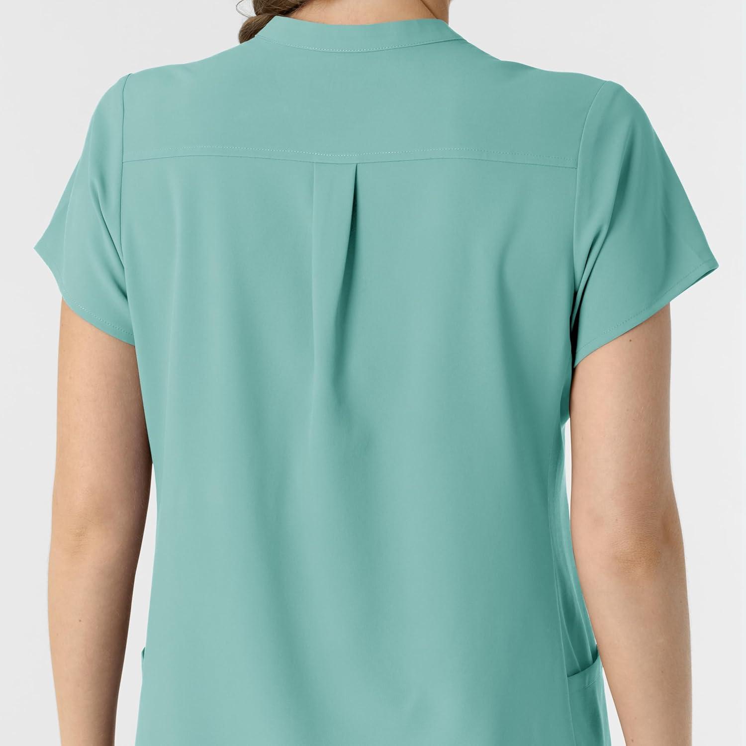 Wink Womens Scrub Top(Turquoise)