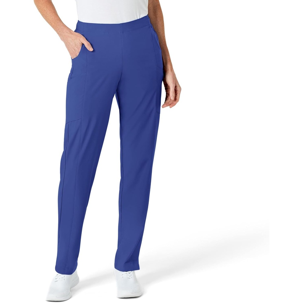 Women’s Flat Front Cargo Pant(Galaxy Blue)