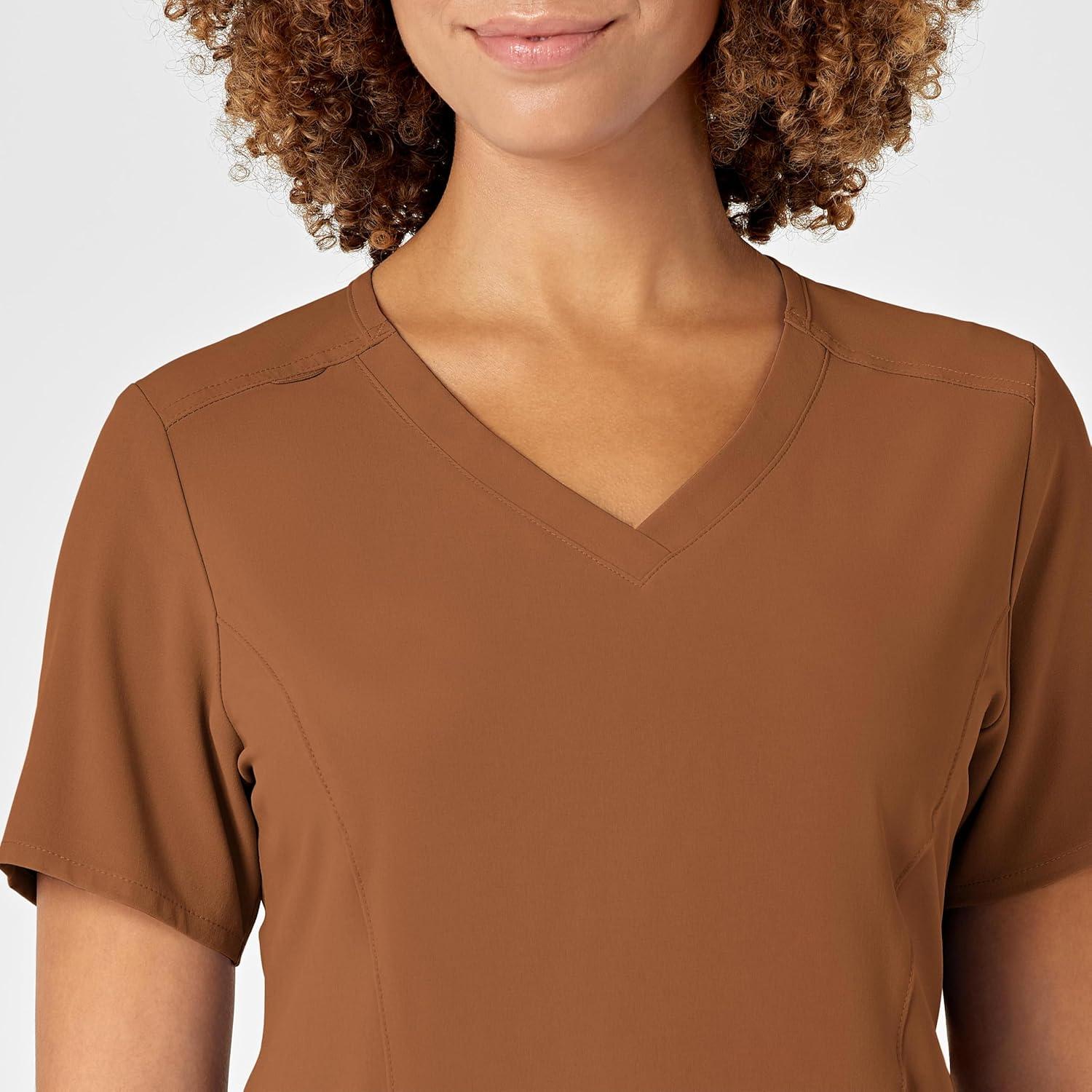 WINK Womens Scrub Top(Chai)