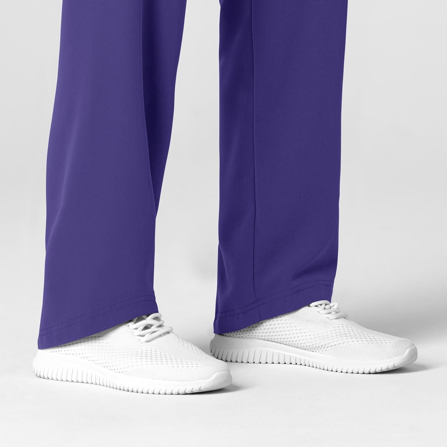 Wink Women’s Women’s Stovepipe High-Low Hem Scrub Pant(Grape)