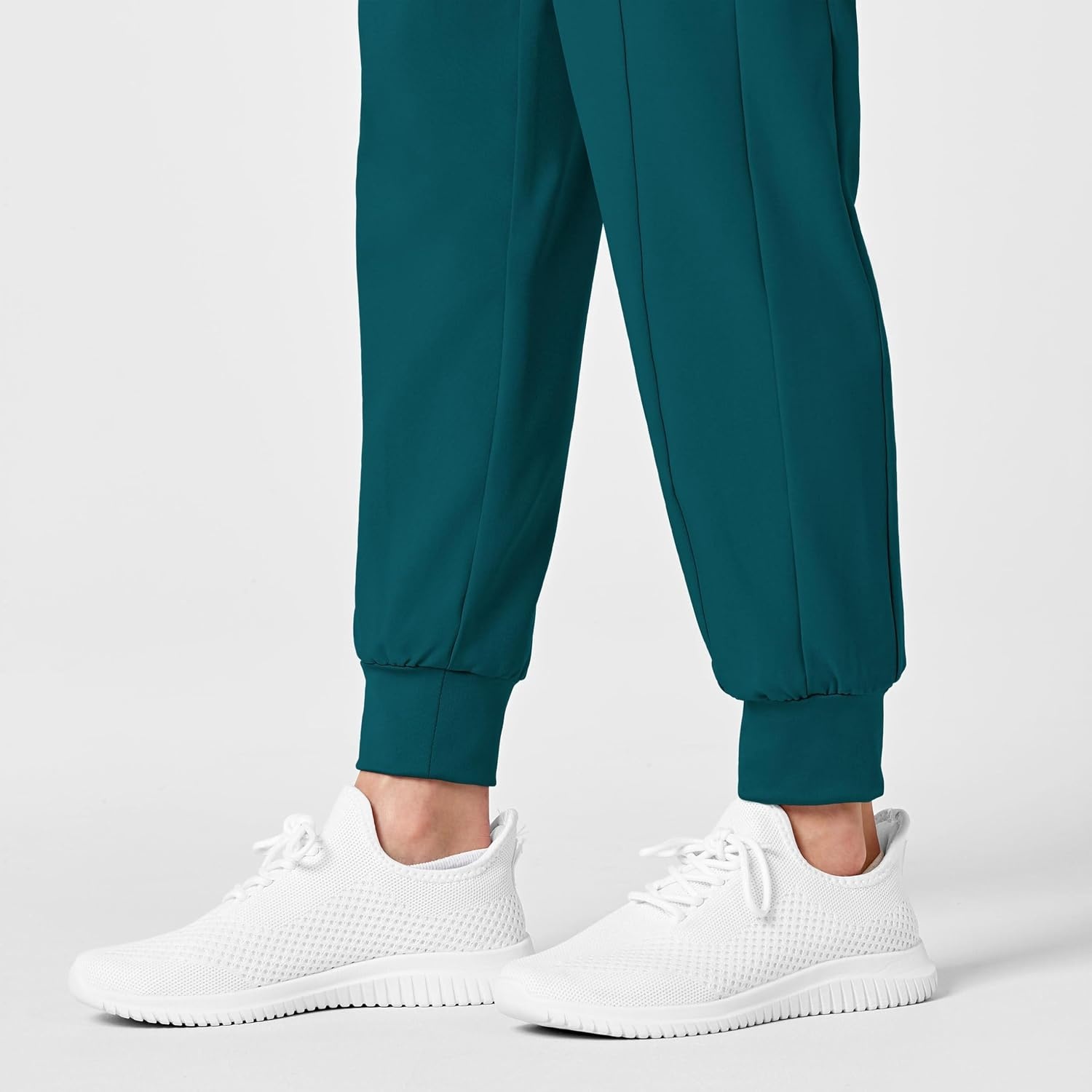 Wink Scrubs for Women, W123, Maternity Joggers Pants with 7 Pockets(Caribbean Blue)